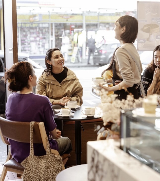 Emotional Oranges Crepe Cake & Cafe